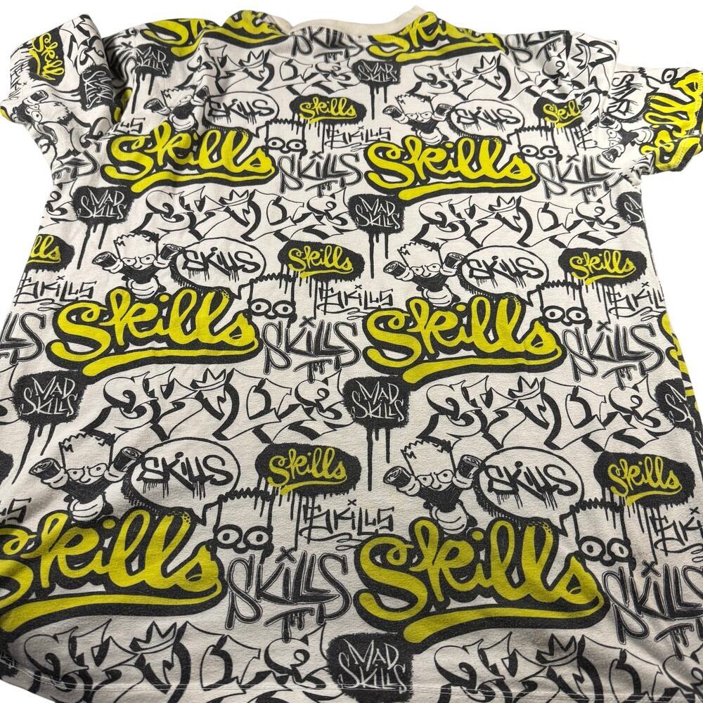 The Simpsons size large graffiti graphic T  Ships fast from a smoke-free home. - Picture 2 of 4